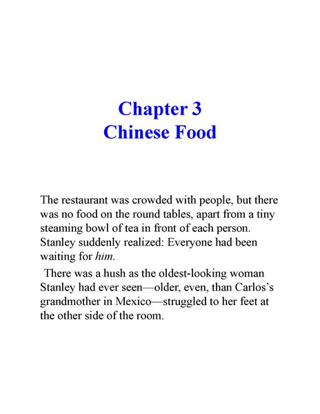 7 The Flying Chinese Wonders 3 Chapter 3 Chinese Food -- 绘本听读宝在线台词全文