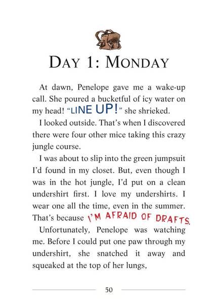 5 Four Mice Deep in the Jungle 16-DAY 1：MONDAY -- 绘本听读宝在线台词全文