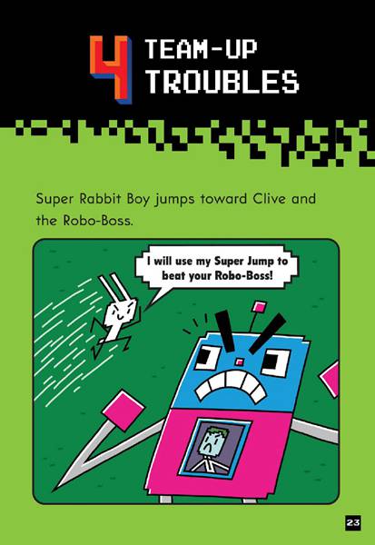10 Super Rabbit Boy Team Up Trouble 4 TEAM-UP TROUBLES -- 绘本听读宝在线台词全文