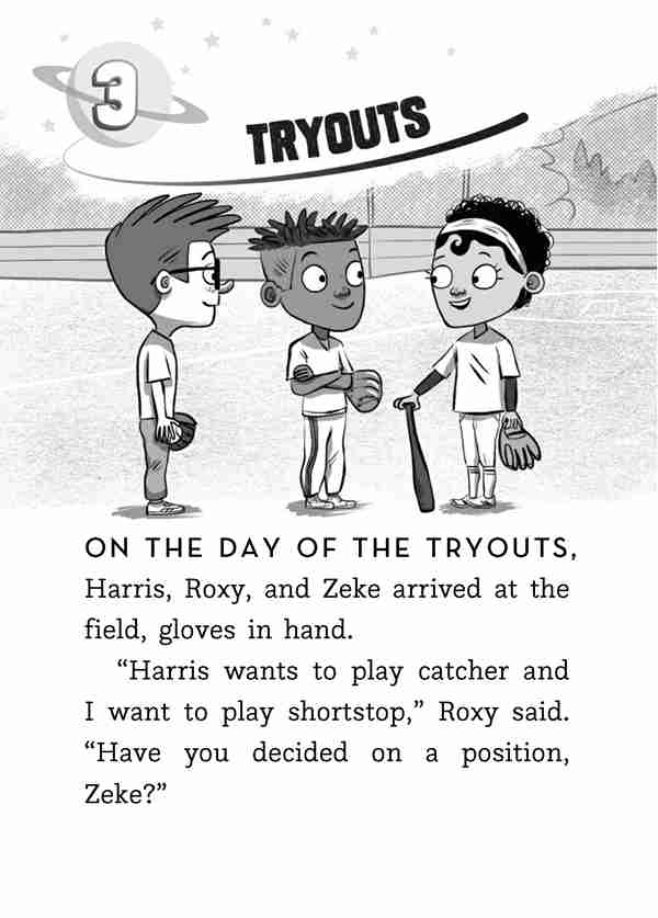5 Baseball Blues 3 Tryouts -- 绘本听读宝在线台词全文