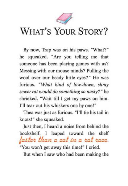 3 Cat and Mouse in a Haunted House 27-WHAT'S YOUR STORY？ -- 绘本听读宝在线台词全文
