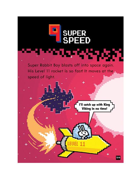 5 Super Rabbit Boy Blasts Off 9 SUPER SPEED -- 绘本听读宝在线台词全文