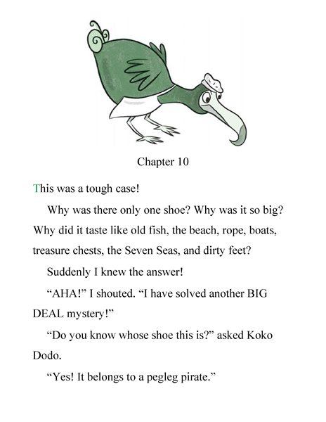 1 Inspector Flytrap Chapter 10 -- 绘本听读宝在线台词全文