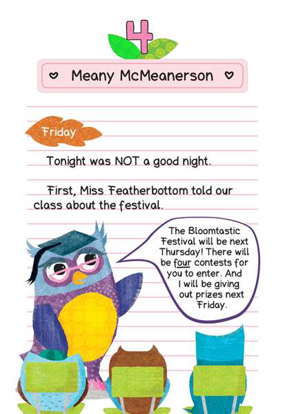 1 Eva's Treetop Festival 4 Meany McMeanerson -- 绘本听读宝在线台词全文