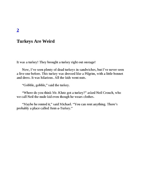 19 Dr. Carbles Is Losing His Marbles! 2 Ch2-Turkeys Are Weird -- 绘本听读宝在线台词全文