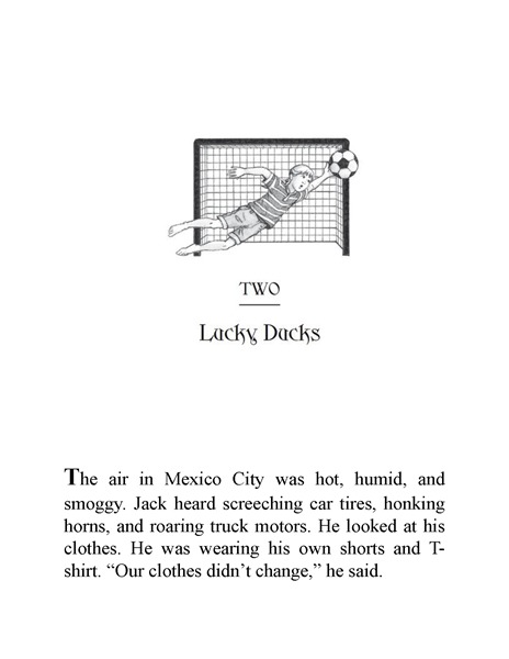 63 Soccer on Sunday Ch2-Lucky Ducks -- 绘本听读宝在线台词全文