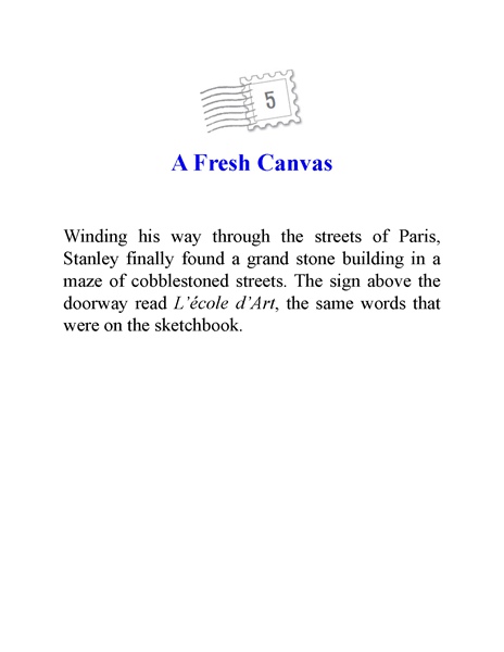 11 Framed in France 5. A Fresh Canvas -- 绘本听读宝在线台词全文