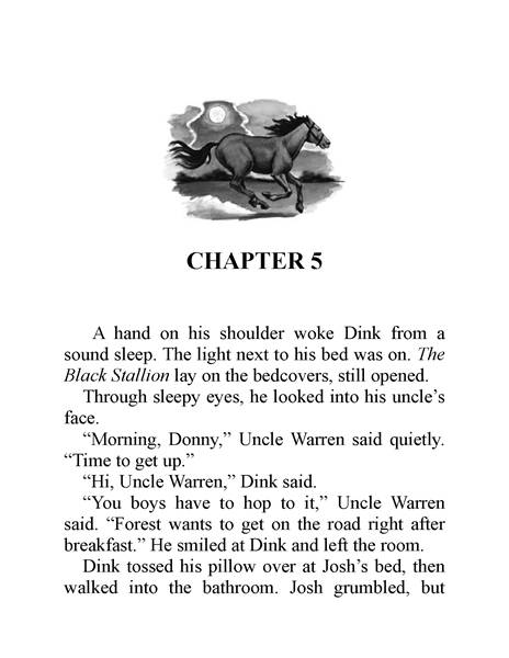 The Runaway Racehorse Chapter 5 -- 绘本听读宝在线台词全文
