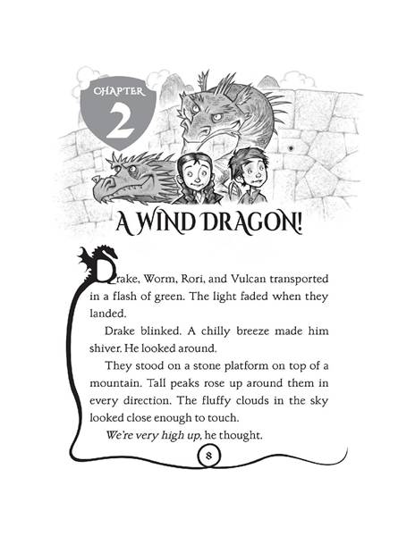 20 Howl of the Wind Dragon 2 Ch2-A Wind Dragon! -- 绘本听读宝在线台词全文
