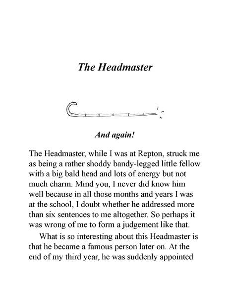 好小子 19 The Headmaster -- 绘本听读宝在线台词全文