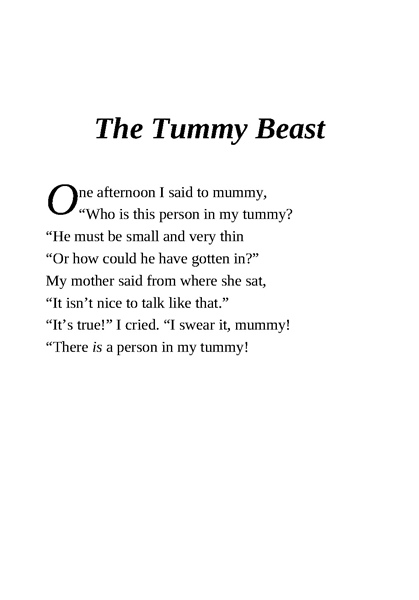 肮脏的野兽 9 The Tummy Beas -- 绘本听读宝在线台词全文
