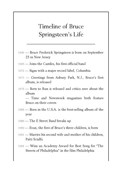 29 Who Is Bruce Springsteen 10 Timelines -- 绘本听读宝在线台词全文